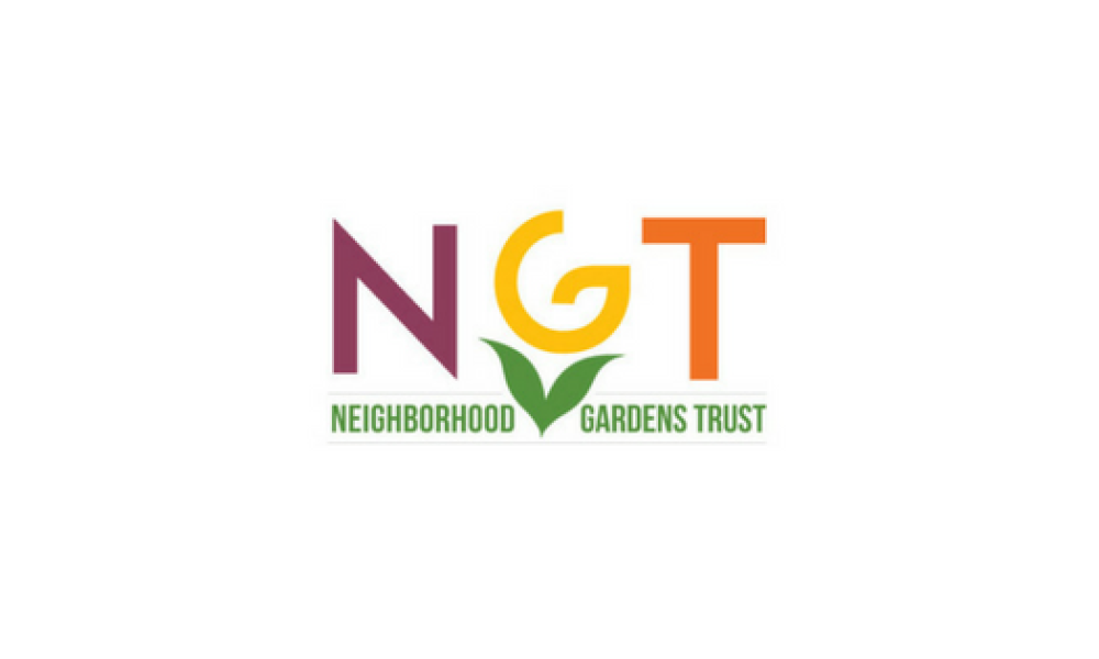 Neighborhood Garten Trust logo with the letter N in purple font, the letter G in yellow font, and the letter T in orange font