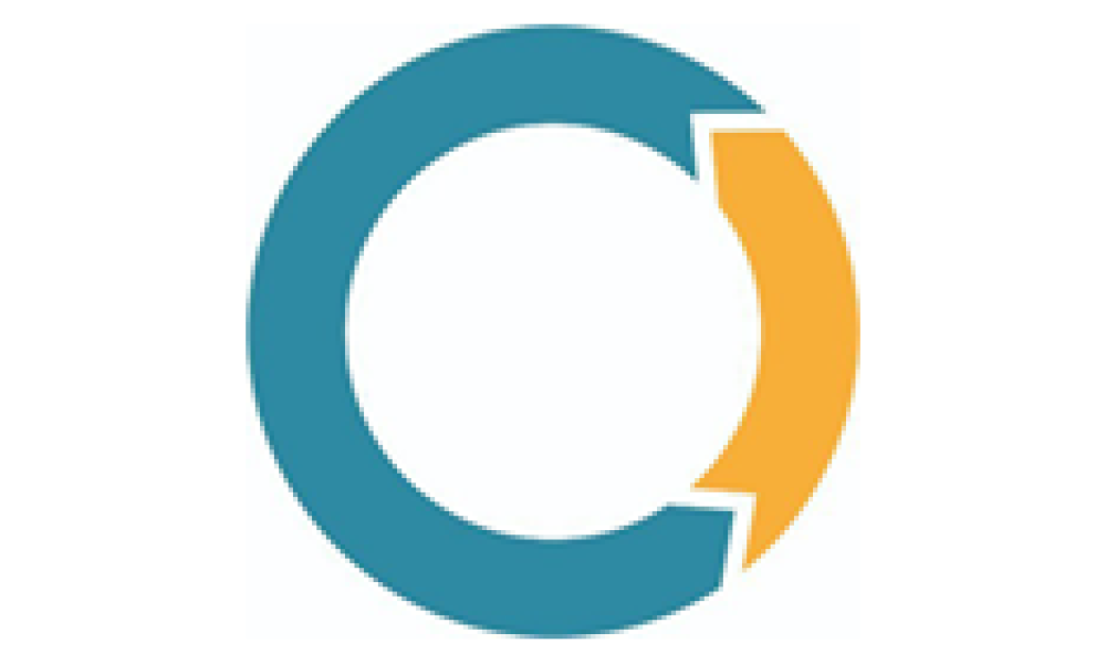 Circular Philadelphia logo in blue with orange arrow pointing counterclockwise.