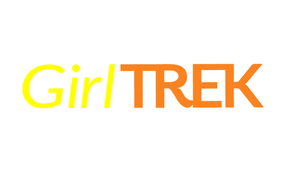 GirlTREK Logo in Yellow and Orange