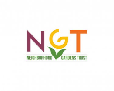Neighborhood Garten Trust logo with the letter N in purple font, the letter G in yellow font, and the letter T in orange font