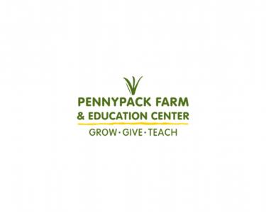 Pennypack Farm & Education Center logo which features green text with a yellow outline