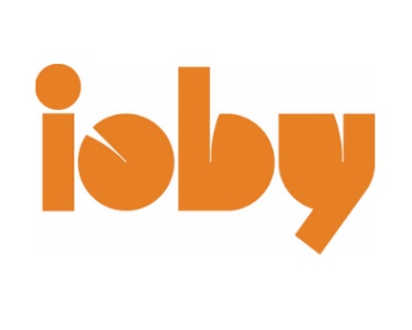 ioby logo in orange color font