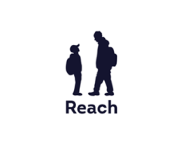 Reach Incorporated Black and White Logo