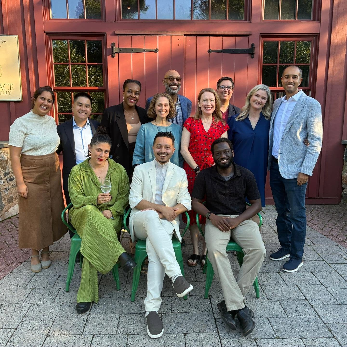 The Emerging Leaders Fund (ELF) grantee partners spent two days together at the ELF Gathering at @innatgracewinery for peer learning, reflection, and inspiration. We would like to extend a HUGE thank you to ELF Alumni Maya Bhattacharjee-Marcantonio of @marcylabschool  and Oscar Kirschwang of @collegetogether for thoughtfully designing and facilitating the retreat. The hope, love and laughter shared among ELF grantee partners filled everyone’s “cup” as they continue to lead critically important work supporting individuals, families and communities.